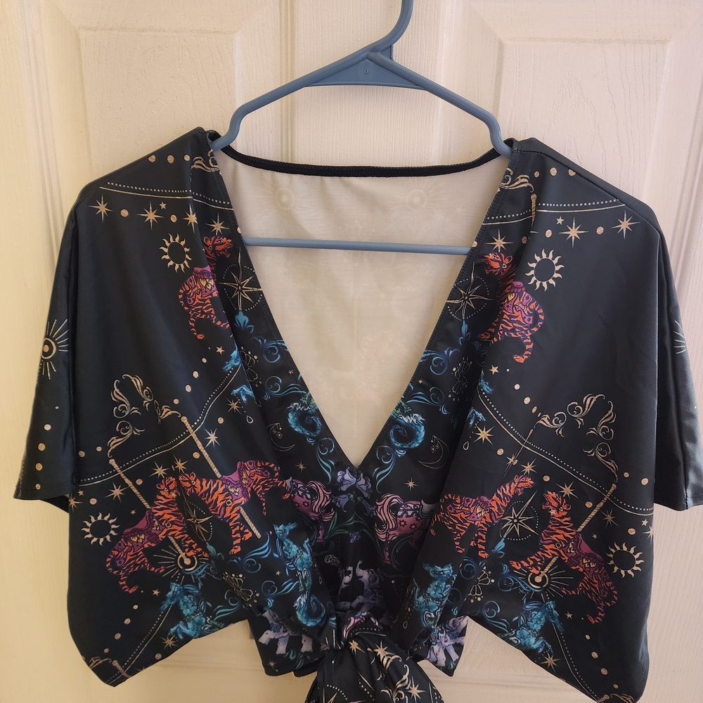 Blackmilk Carousel Kimono Top XXL - Picture 3 of 4